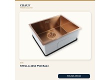 Crauf Stella 4454 PVD Bakır 54×44 cm Evye + Pesce 4060 PVD Bakır Batarya 6 Parça Premium Set Crauf Stella 4454 PVD Bakır 54×44 cm Evye + Pesce 4060 PVD Bakır Batarya 6 Parça Premium Set