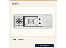 Crauf Lusso 1035 İnox 79×27 cm Evye + Lusso 4030 Çelik Batarya 5 Parça Premium Set Crauf Lusso 1035 İnox 79×27 cm Evye + Lusso 4030 Çelik Batarya 5 Parça Premium Set