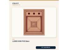 Crauf Lusso 6390 PVD Bakır 38×47 cm Evye + Lusso 4030 PVD Bakır Batarya 5 Parça Premium Set Crauf Lusso 6390 PVD Bakır 38×47 cm Evye + Lusso 4030 PVD Bakır Batarya 5 Parça Premium Set