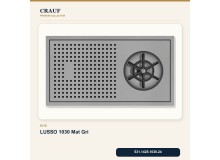 Crauf Lusso 1030 Mat Gri 42×22 cm Evye + Lusso 4030 Çelik (Mat Gri evye için nötr alternatif) Batarya 5 Parça Set Crauf Lusso 1030 Mat Gri 42×22 cm Evye + Lusso 4030 Çelik (Mat Gri evye için nötr alternatif) Batarya 5 Parça Set