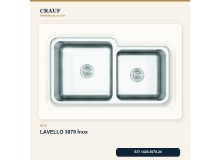 Crauf Lavello 3078 İnox 78×45,2 cm Evye + Pesce 4060 Çelik Batarya 5 Parça Premium Set Crauf Lavello 3078 İnox 78×45,2 cm Evye + Pesce 4060 Çelik Batarya 5 Parça Premium Set