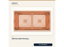 Crauf Vertice 4895 PVD Bakır 95×48 cm Evye + Vertice 4050 PVD Bakır Batarya 6 Parça Premium Set Crauf Vertice 4895 PVD Bakır 95×48 cm Evye + Vertice 4050 PVD Bakır Batarya 6 Parça Premium Set
