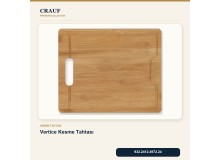 Crauf Vertice 4875 PVD Füme 75×48 cm Evye + Vertice 4050 PVD Füme Batarya 6 Parça Premium Set Crauf Vertice 4875 PVD Füme 75×48 cm Evye + Vertice 4050 PVD Füme Batarya 6 Parça Premium Set