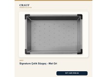 Crauf Via Lattea 6175 Sağ Mat Gri Evye + Pesce 4060 Çelik Batarya 6 Parça Set Crauf Via Lattea 6175 Sağ Mat Gri Evye + Pesce 4060 Çelik Batarya 6 Parça Set