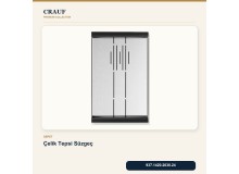 Crauf Lusso 1080 İnox 118×50 cm Evye + Lusso 4030 Çelik Batarya 5 Parça Premium Set Crauf Lusso 1080 İnox 118×50 cm Evye + Lusso 4030 Çelik Batarya 5 Parça Premium Set