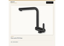 Crauf Stella 4563 PVD Füme 63×45 cm Evye + Pesce 4060 Dark Graphite (Füme) Batarya | 2 Parça Soft Classic Crauf Stella 4563 PVD Füme 63×45 cm Evye + Pesce 4060 Dark Graphite (Füme) Batarya | 2 Parça Soft Classic