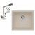 Realstone Gordion 52 Granit Eviye ve Abant Üç Yollu Arıtma Çıkışlı Batarya Seti - 520x470 mm - Krem