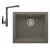 Realstone Gordion 52 Granit Eviye ve Vesta Batarya Seti - 520x470 mm - Gri