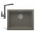 Realstone Gordion 60 Granit Eviye ve Vesta Batarya Seti - 600x475 mm - Gri