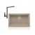 Realstone Gordion 77 Granit Eviye ve Vesta Batarya Seti - 765x475 mm - Cappuccino