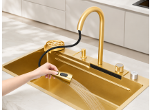 GL General Fonksiyonel Şelale Evye Gold 75x45 GL General Fonksiyonel Şelale Evye Gold 75x45