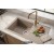 Sağ Damlalıklı 76x43,5 cm Cappuccino Granit Mutfak Evyesi RealStone Assos 76 XL P010