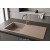 Sağ Damlalıklı 100x50 cm Cappuccino Granit Mutfak Evyesi RealStone Laodikya 100 XL P015