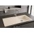 Sol Damlalıklı 100x50 cm Krem Granit Mutfak Evyesi RealStone Laodikya 100 XL P015