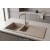 Sağ Damlalıklı 100x50 cm Cappuccino Granit Mutfak Evyesi RealStone Troya 100 P005