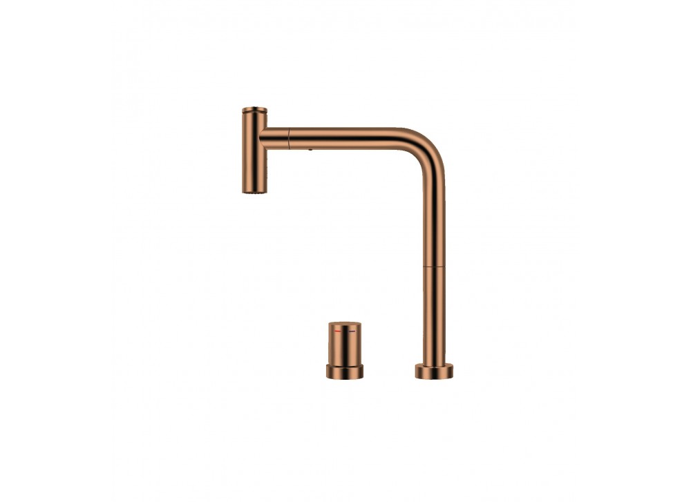 Crauf Batarya Lusso 4030 Spiralli Mutfak Bataryası - Modern L Tipi Tasarım - Royal Bronze (Bakır) Crauf Batarya Lusso 4030 Spiralli Mutfak Bataryası - Modern L Tipi Tasarım - Royal Bronze (Bakır)