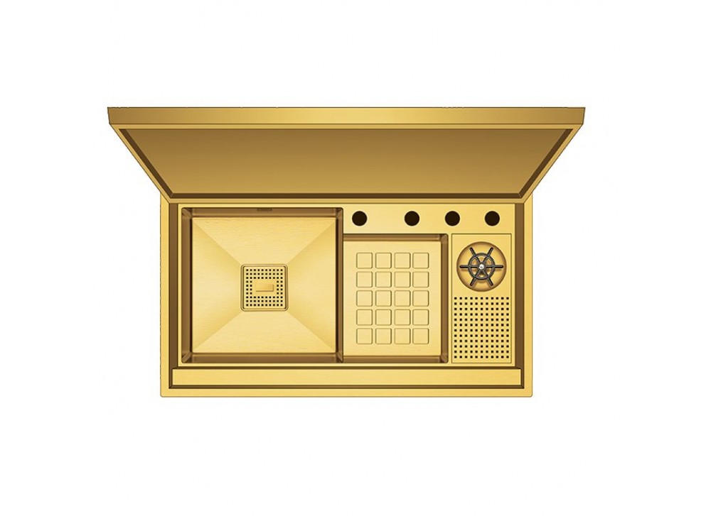 Crauf Evye Lusso Secret | 88cm - Imperial Gold (İpeksi Altın) Crauf Evye Lusso Secret | 88cm - Imperial Gold (İpeksi Altın)