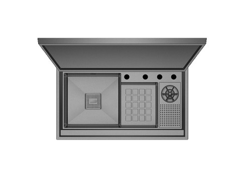 Crauf Evye Lusso Secret | 88cm - Velvet Grey (Mat Gri)