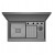 Crauf Evye Lusso Secret | 88cm - Velvet Grey (Mat Gri)