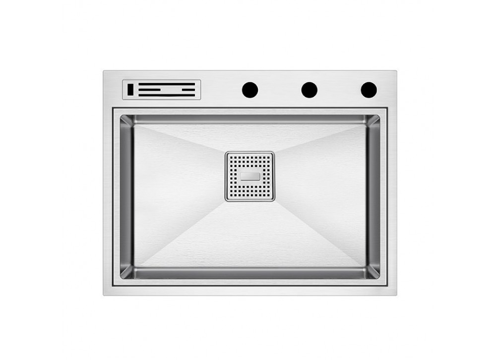 Crauf Evye Lusso Secret | 64cm - Platinum Satin (İnox) Crauf Evye Lusso Secret | 64cm - Platinum Satin (İnox)