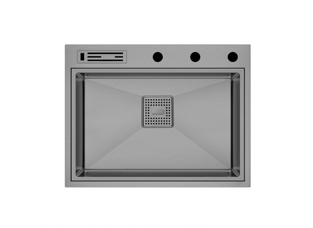 Crauf Evye Lusso Secret | 64cm - Velvet Grey (Mat Gri) Crauf Evye Lusso Secret | 64cm - Velvet Grey (Mat Gri)
