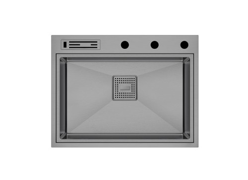 Crauf Evye Lusso Secret | 64cm - Velvet Grey (Mat Gri)