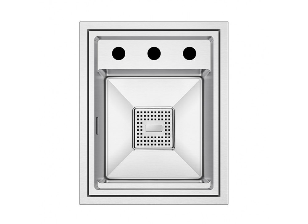 Crauf Evye Lusso Secret | 38cm - Platinum Satin (İnox) Crauf Evye Lusso Secret | 38cm - Platinum Satin (İnox)