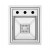 Crauf Evye Lusso Secret | 38cm - Platinum Satin (İnox)