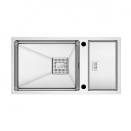 Crauf Evye Lusso Grand | 82cm - Platinum Satin (İnox)