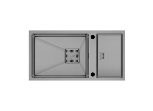 Crauf Evye Lusso Grand | 82cm - Velvet Grey (Mat Gri)
