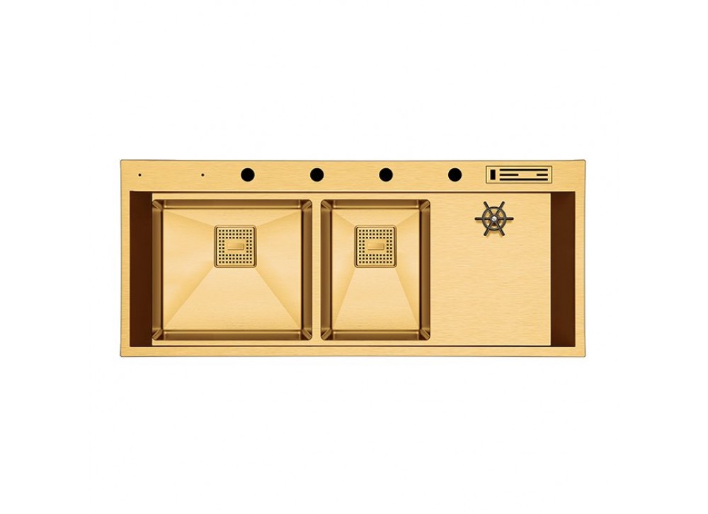 Crauf Evye Lusso Grand Duo | 120cm - Imperial Gold (İpeksi Altın) Crauf Evye Lusso Grand Duo | 120cm - Imperial Gold (İpeksi Altın)