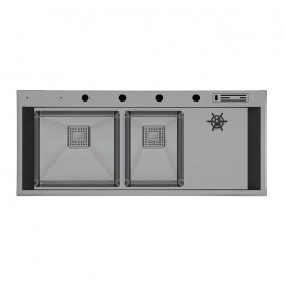 Crauf Evye Lusso Grand Duo | 120cm - Velvet Grey (Mat Gri)