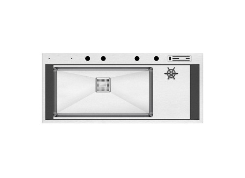 Crauf Evye Lusso Grand | 118cm - Platinum Satin (İnox)