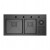 Crauf Evye Lusso Duo | 100cm - Dark Graphite (Füme)