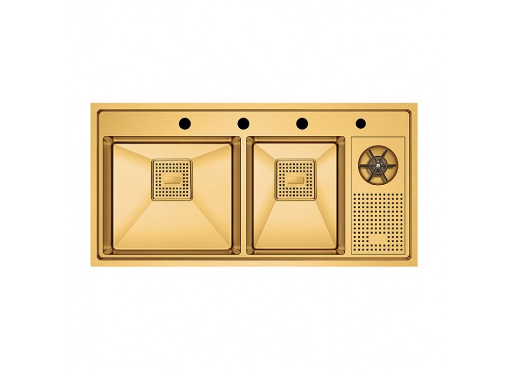 Crauf Evye Lusso Duo | 100cm - Imperial Gold (İpeksi Altın) Crauf Evye Lusso Duo | 100cm - Imperial Gold (İpeksi Altın)