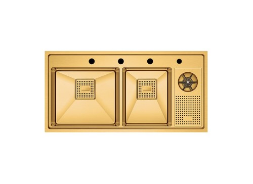 Crauf Evye Lusso Duo | 100cm - Imperial Gold (İpeksi Altın)