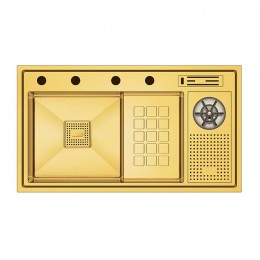 Crauf Evye Lusso Diamond | 84cm - Imperial Gold (İpeksi Altın)