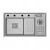 Crauf Evye Lusso Diamond | 84cm - Velvet Grey (Mat Gri)