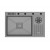 Crauf Evye Lusso | 76cm - Velvet Grey (Mat Gri)