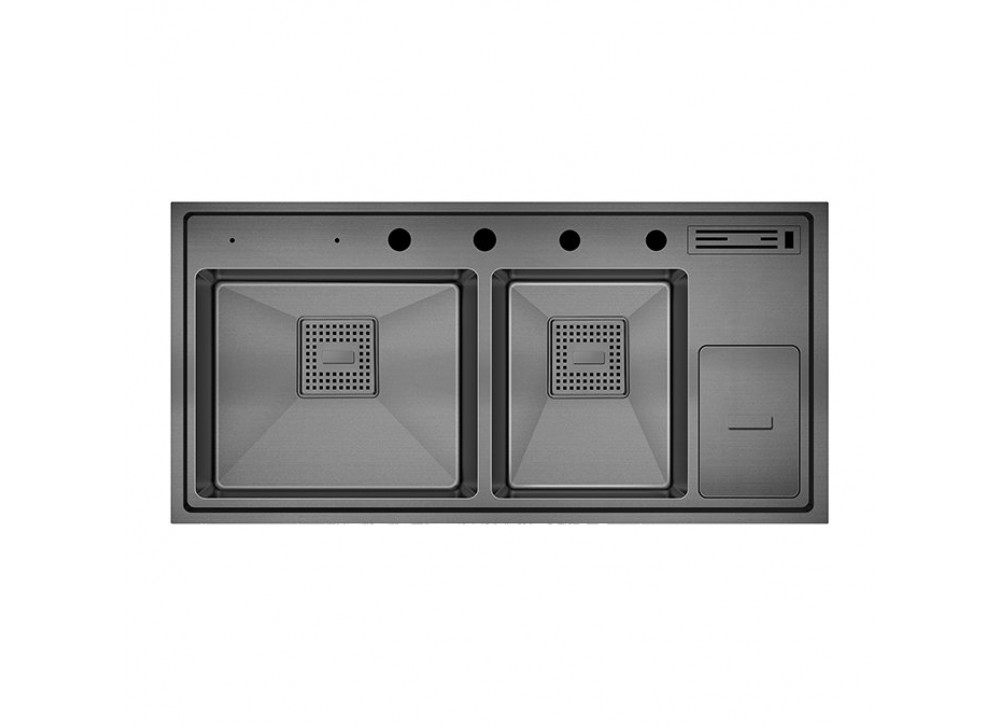 Crauf Evye Lusso Grand Duo | 100cm - Dark Graphite (Füme) Crauf Evye Lusso Grand Duo | 100cm - Dark Graphite (Füme)