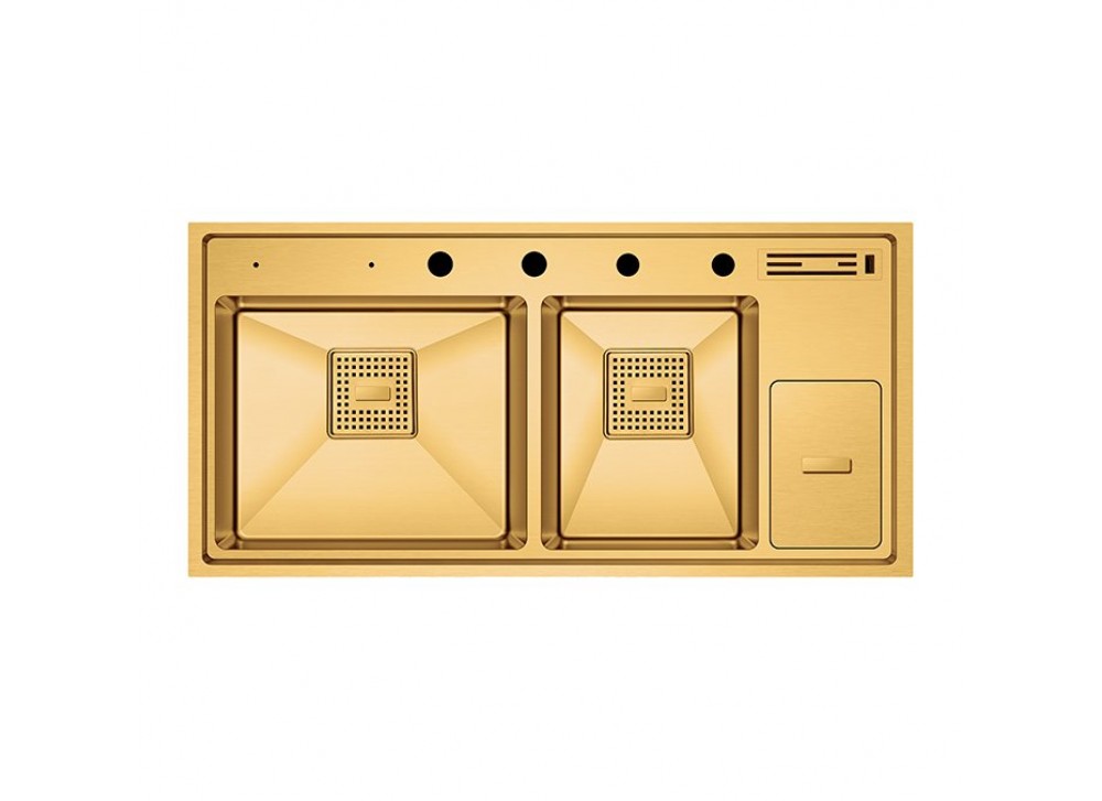 Crauf Evye Lusso Grand Duo | 100cm - Imperial Gold (İpeksi Altın) Crauf Evye Lusso Grand Duo | 100cm - Imperial Gold (İpeksi Altın)