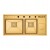 Crauf Evye Lusso Grand Duo | 100cm - Imperial Gold (İpeksi Altın)