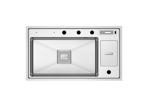Crauf Evye Lusso Grand | 86cm - Platinum Satin (İnox)