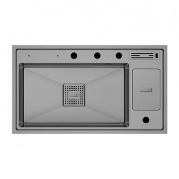 Crauf Evye Lusso Grand | 86cm - Velvet Grey (Mat Gri)