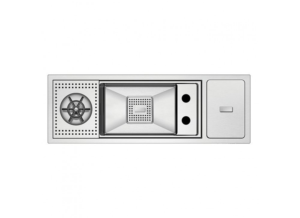 Crauf Evye Lusso Barista | 79cm - Platinum Satin (İnox) Crauf Evye Lusso Barista | 79cm - Platinum Satin (İnox)