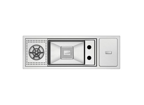 Crauf Evye Lusso Barista | 79cm - Platinum Satin (İnox) Crauf Evye Lusso Barista | 79cm - Platinum Satin (İnox)