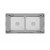 Crauf Evye Vertice | 95cm - Velvet Grey (Mat Gri)