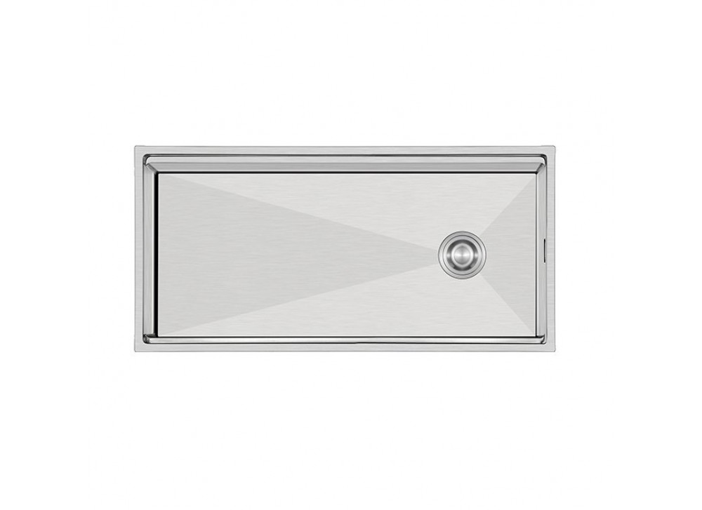 Crauf Evye Vertice | 98cm - Platinum Satin (İnox)