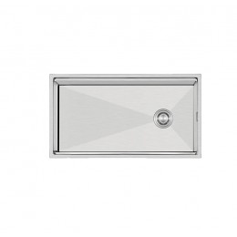 Crauf Evye Vertice | 80cm - Platinum Satin (İnox)