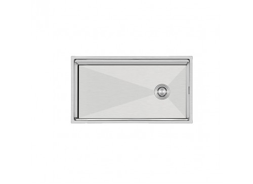 Crauf Evye Vertice | 80cm - Platinum Satin (İnox)